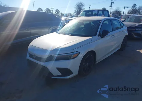 2023 Honda Civic Sport z USA, uszkodzony, nr VIN 2HGFE2F59PH513586